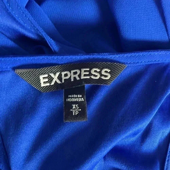 Stunning Blue Shear Minj Dress by Express - Picture 3 of 3